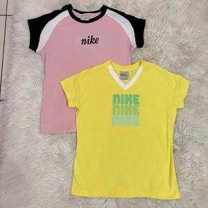 Nike | vintage Y2K slim fitted tshirts athletic athleisure street